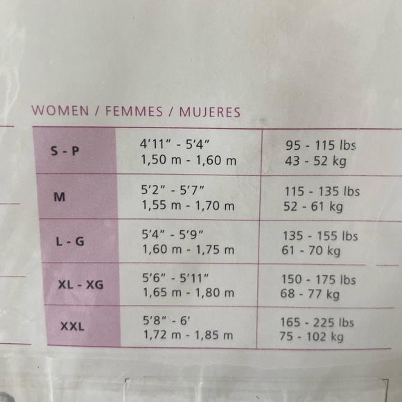 NWT Mondor Convertible Ultra Soft Tights 319 White 56 - Picture 2 of 2